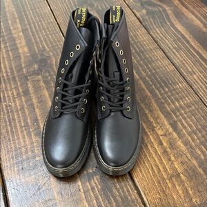 Dr. Martens Black Leather Boots